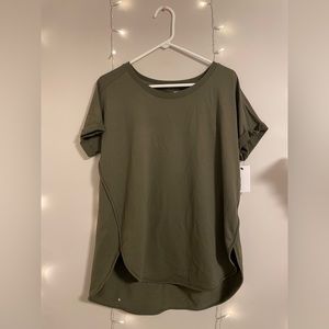 “The Super soft Tunic” from kohls. Soft and stretchy lightweight shirt